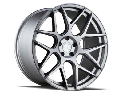 Aodhan AFF2 Matte Gray Wheel; Rear Only; 20x10.5; 35mm Offset (16-24 Camaro)