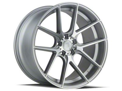 Aodhan AFF3 Gloss Silver Machined Wheel; 20x9 (16-24 Camaro)