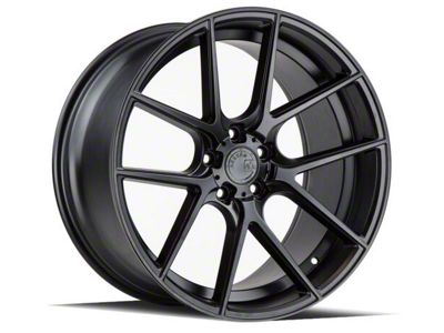 Aodhan AFF3 Matte Black Wheel; 20x9; 30mm Offset (16-24 Camaro)