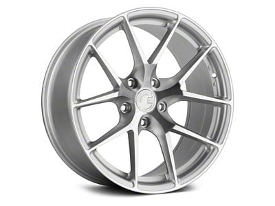 Aodhan AFF7 Gloss Silver Machined Wheel; 20x9 (16-24 Camaro)