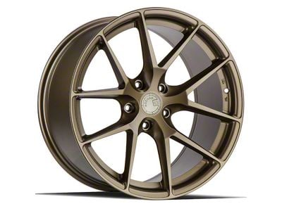 Aodhan AFF7 Matte Bronze Wheel; Rear Only; 20x10.5 (16-24 Camaro)