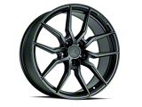 Aodhan AFF1 Matte Black Wheel; 20x9; 32mm Offset (15-23 Mustang GT, EcoBoost, V6)
