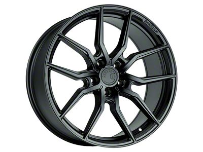 Aodhan AFF1 Matte Black Wheel; Rear Only; 20x10.5 (15-23 Mustang GT, EcoBoost, V6)