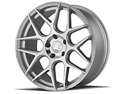 Aodhan AFF2 Gloss Silver Machined Face Wheel; 19x8.5; 35mm Offset (24-25 Mustang)