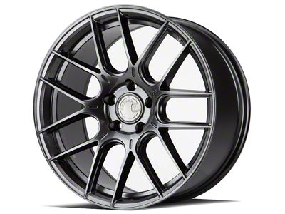 Aodhan AH-X Hyper Black Wheel; 18x8.5; 35mm Offset (24-25 Mustang EcoBoost w/o Performance Pack)