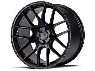 Aodhan AH-X Matte Black Wheel; 18x9.5; 35mm Offset (24-25 Mustang GT, EcoBoost)