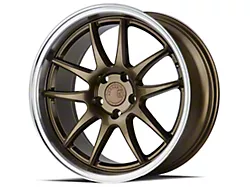 Aodhan DS02 Bronze with Machined Lip Wheel; 19x8.5; 35mm Offset (24-25 Mustang)