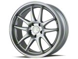 DS02 Silver with Machined Face Wheel; 19x8.5; 35mm Offset (24-26 Mustang)