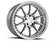 Aodhan DS07 Silver with Machine Face Wheel; 19x8.5 (2024 Mustang)