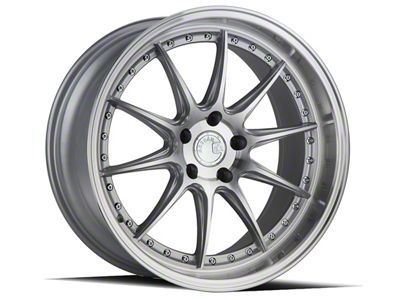 Aodhan DS07 Silver with Machine Face Wheel; 19x9.5 (2024 Mustang)