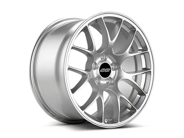 APEX EC-7 Race Silver Wheel; 18x10 (05-09 Mustang)