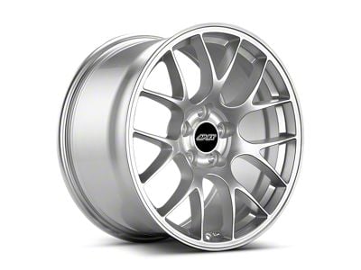APEX EC-7 Race Silver Wheel; 19x10; 40mm Offset (05-09 Mustang)