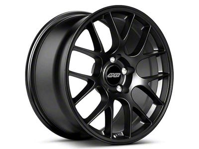 APEX EC-7 Satin Black Wheel; 18x11; 52mm Offset (05-09 Mustang)