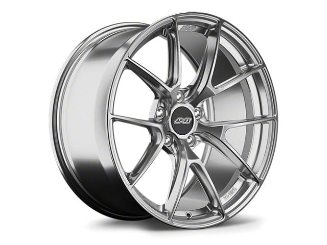 APEX VS-5RS Brushed Clear Wheel; Front Only; 20x11 (05-09 Mustang)