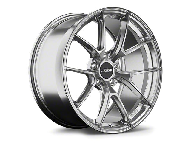 APEX VS-5RS Brushed Clear Wheel; Rear Only; 19x11 (05-09 Mustang)