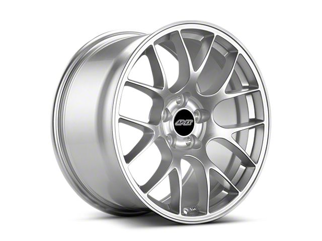 APEX EC-7 Race Silver Wheel; 18x10 (10-14 Mustang)