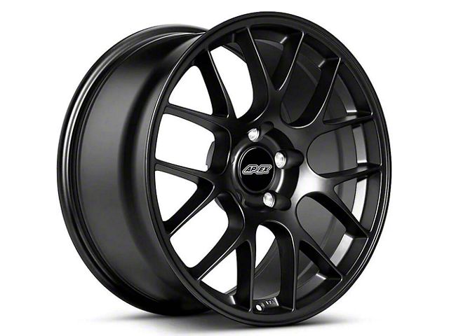 APEX EC-7 Satin Black Wheel; 18x11 (10-14 Mustang)