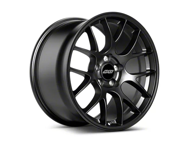 APEX EC-7 Satin Black Wheel; 19x9 (10-14 Mustang)