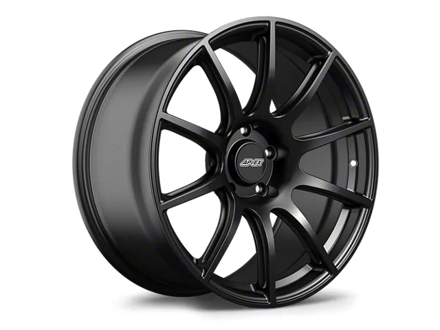 APEX SM-10 Satin Black Wheel; 18x10 (10-14 Mustang)