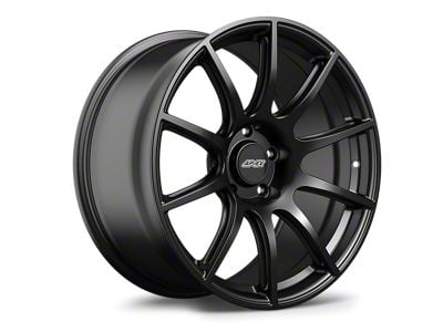 APEX SM-10 Satin Black Wheel; 19x9; 34mm Offset (10-14 Mustang)