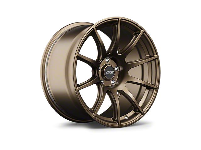 APEX SM-10 Satin Bronze Wheel; Rear Only; 19x11 (10-14 Mustang)