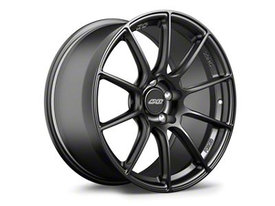 APEX SM-10RS Satin Black Wheel; Rear Only; 19x11; 52mm Offset (24-25 Mustang)