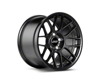 APEX ARC-8 Satin Black Wheel; Front Only; 19x10; 20mm Offset (17-24 Camaro ZL1)