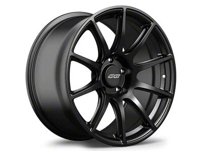 APEX SM-10 Satin Black Wheel; Rear Only; 18x12; 41mm Offset (16-24 Camaro)