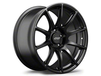 APEX SM-10 Satin Black Wheel; Rear Only; 18x12 (16-24 Camaro)