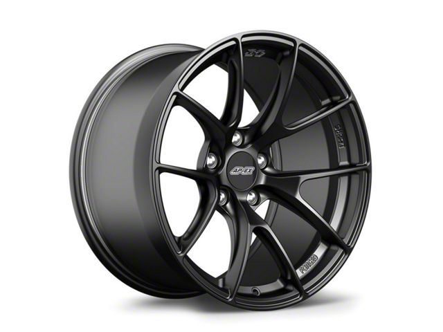 APEX VS-5RS Satin Black Wheel; Rear Only; 18x12 (16-24 Camaro)