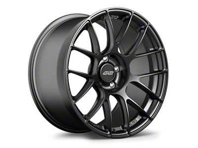 APEX EC-7RS Satin Black Wheel; Rear Only; 19x12.5 (06-13 Corvette C6, Excluding Base)