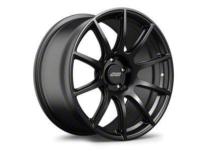 APEX SM-10 Satin Black Wheel; Rear Only; 19x12.5 (15-19 Corvette C7, Excluding Stingray)