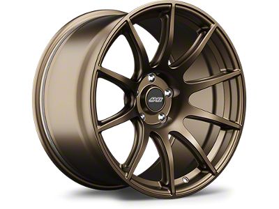 APEX SM-10 Satin Bronze Wheel; Front Only; 18x10 (15-19 Corvette C7, Excluding Stingray)