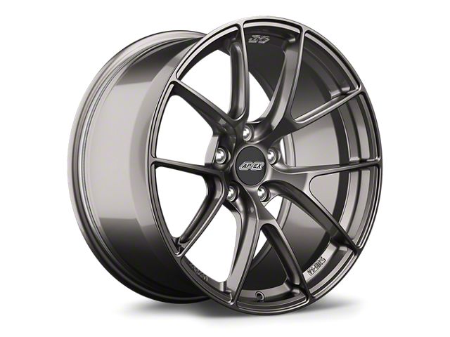 APEX VS-5RS Anthracite Wheel; Front Only; 19x10.5 (15-19 Corvette C7, Excluding Stingray)