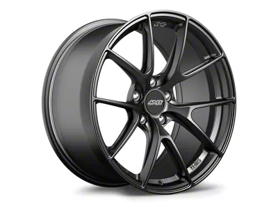 APEX VS-5RS Satin Black Wheel; Front Only; 18x10 (15-19 Corvette C7, Excluding Stingray)