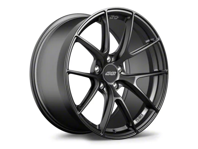 APEX VS-5RS Satin Black Wheel; Front Only; 19x9 (20-24 Corvette C8, Excluding Z06)