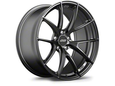 APEX VS-5RS Satin Black Wheel; Rear Only; 20x11.5; 48mm Offset (20-25 Corvette C8, Excluding Z06)