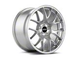 APEX EC-7 Race Silver Wheel; 18x10; 40mm Offset (15-23 Mustang EcoBoost w/o Performance Pack, V6)