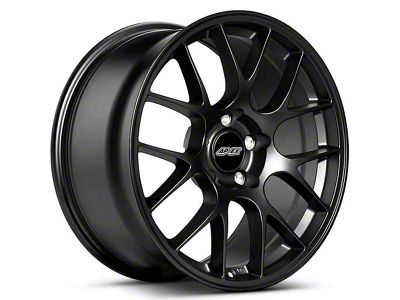 APEX EC-7 Satin Black Wheel; 18x11; 52mm Offset (15-23 Mustang, Excluding GT500)