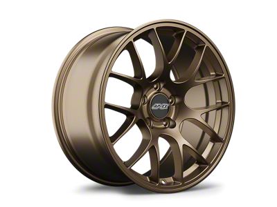 APEX EC-7 Satin Bronze Wheel; 18x9.5; 35mm Offset (15-23 Mustang EcoBoost w/o Performance Pack, V6)