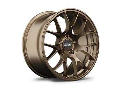 APEX EC-7 Satin Bronze Wheel; 19x10 (15-23 Mustang GT, EcoBoost, V6)