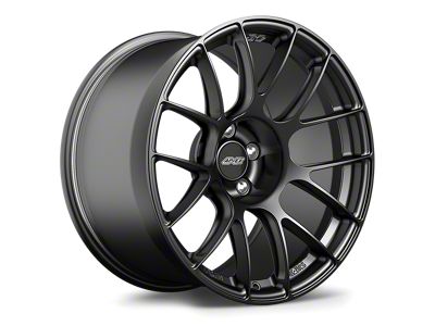 APEX EC-7RS Satin Black Wheel; Rear Only; 19x11; 52mm Offset (15-20 Mustang GT350)