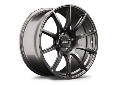 APEX SM-10 Anthracite Wheel; 19x9; 34mm Offset (15-23 Mustang GT, EcoBoost, V6)