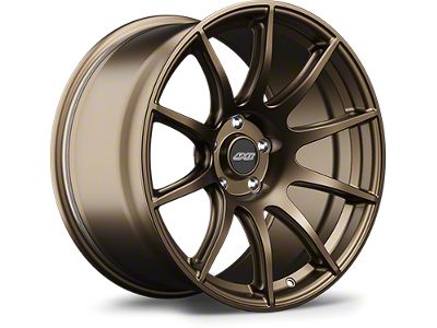 APEX SM-10 Satin Bronze Wheel; Rear Only; 19x11; 52mm Offset (15-23 Mustang, Excluding GT500)