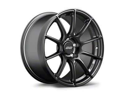 APEX SM-10RS Satin Black Wheel; 18x11; 52mm Offset (15-23 Mustang, Excluding GT500)