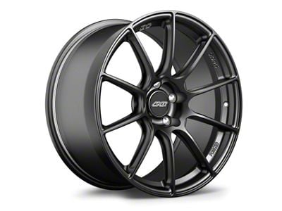 APEX SM-10RS Satin Black Wheel; Rear Only; 19x11; 52mm Offset (15-23 Mustang, Excluding GT500)