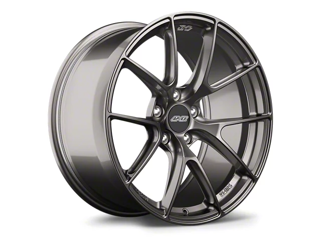 APEX VS-5RS Anthracite Wheel; 19x10 (15-23 Mustang GT, EcoBoost, V6)