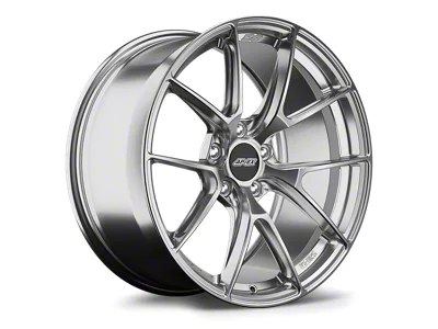 APEX VS-5RS Brushed Clear Wheel; 18x10; 40mm Offset (15-23 Mustang EcoBoost w/o Performance Pack, V6)