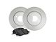 Apex One Enviro-Friendly Geomet OE Brake Rotor and Friction Point Pad Kit; Front (16-24 Camaro SS w/ 4-Piston Front Calipers)