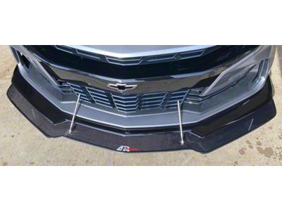 APR Performance Front Wind Splitter; Carbon Fiber (19-24 Camaro SS w/ 1LE Package)